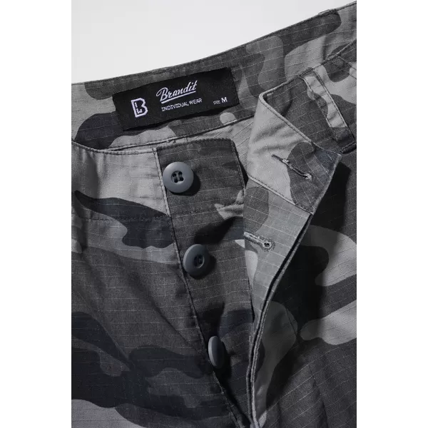  Pánské kraťasy BRANDIT 2019 GREY CAMO 