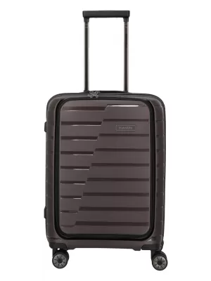 Kufr TRAVELITE AIR BASE 4W S FRONT POCKET COFFEE
