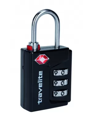 Zámek TRAVELITE TSA BLACK