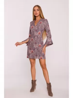 Dámské šaty MOE M877 PURPLE