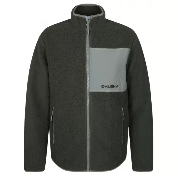 Pánská mikina HUSKY ADDY ZIP M FADED GREEN 