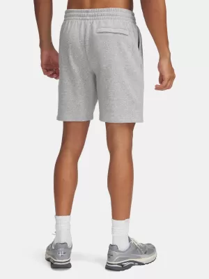 Pánské kraťasy UNDER ARMOUR UA ICON FLEECE SHORT 1380377-011 ŠEDÁ