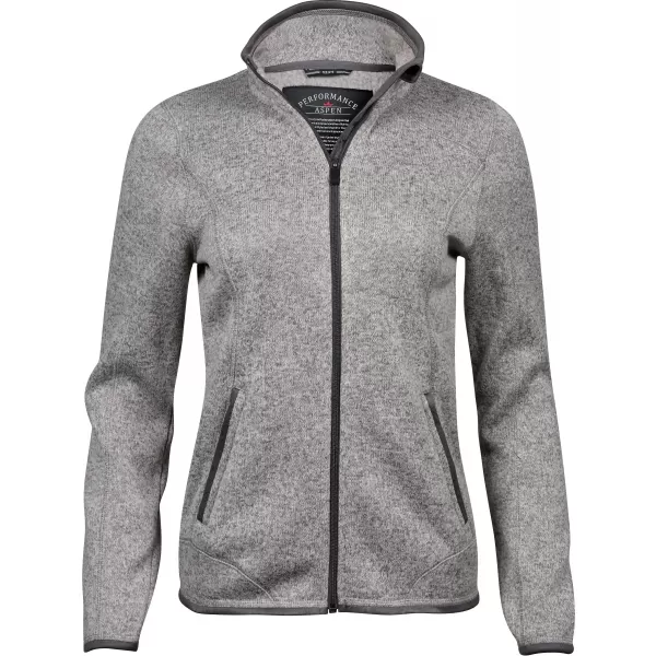  Dámská mikina Tee Jays | TJ 9616 GREY MELANGE 