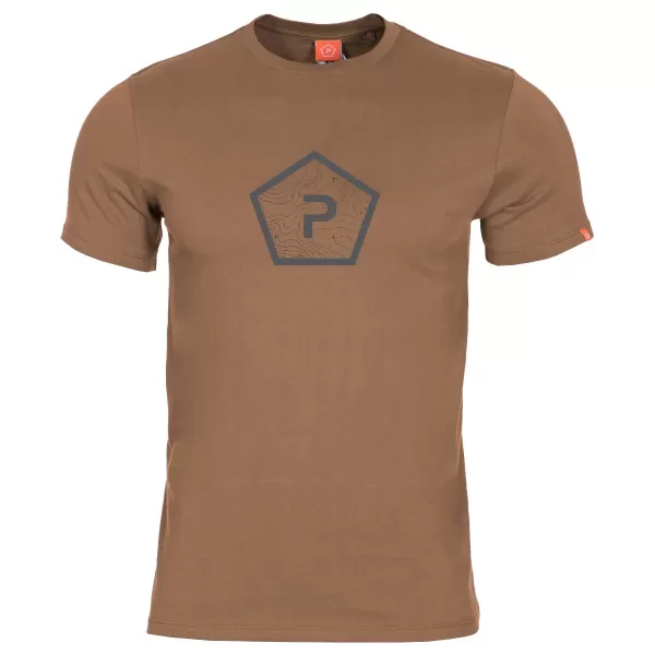  Pánské triko PENTAGON PENTAGON SHAPE K09012 COYOTE 