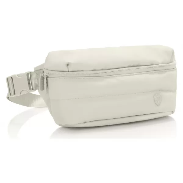  Ledvinka HEYS PUFFER WAIST BAG OFF WHITE 