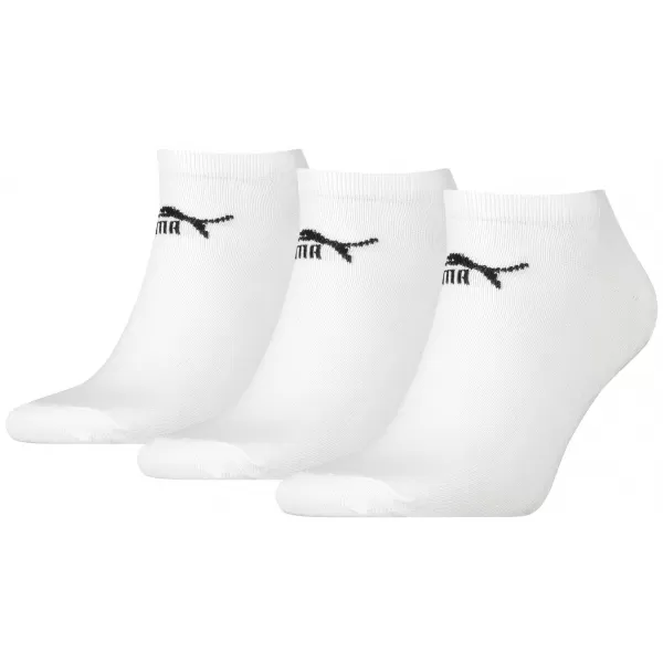  Pánské ponožky PUMA SNEAKER-V 3P 88749702 WHITE 