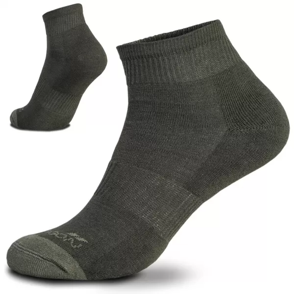 Ponožky PENTAGON LOW CUT SOCKS EL14013 06 EL14013 OLIVE GREEN 
