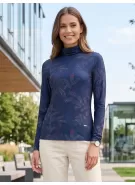 Dámské triko ALTISPORT GERDA TMAVĚ MODRÁ