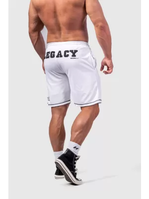 NEBBIA Pánské kraťasy FIRST PICK 379 White