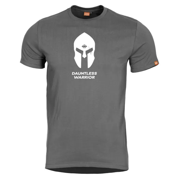  Pánské triko PENTAGON SPARTAN HELMET K09012 WOLF/GREY 