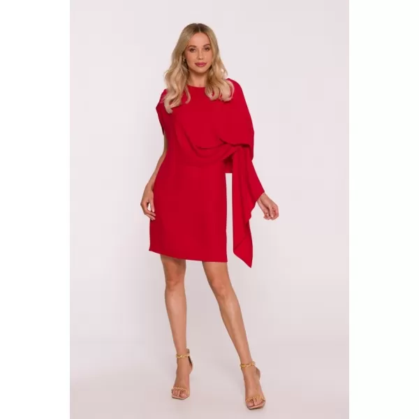  Dámské šaty STYLOVE S423 RED 