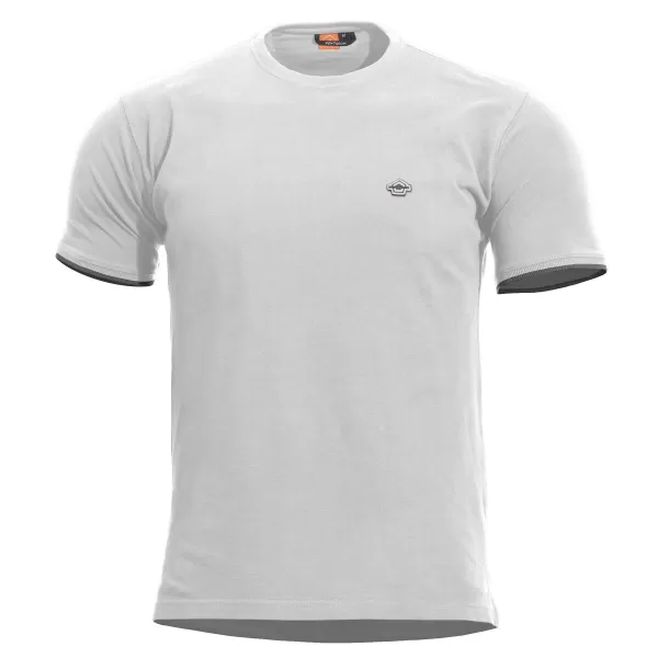  Triko PENTAGON LEVANTES CREWNECK STRIPES K09026 WHITE 
