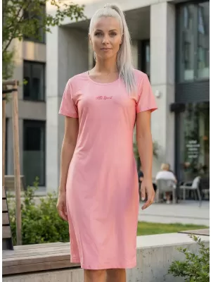 Dámské prodloužené triko/šaty premium ALTISPORT VOJ/ALW075SAT02 PEACH