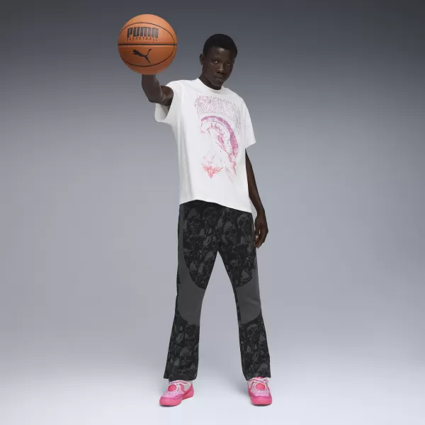  Pánské triko PUMA MELO WORLD TOUR-NAMENT TEE I 63237201 PUMA WHITE 