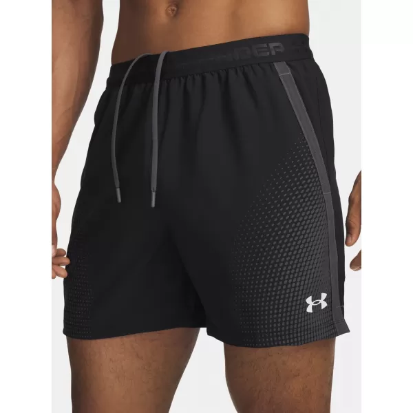  Pánské kraťasy UNDER ARMOUR VANISH GRAPHIC SHORT 6007632-001 ČERNÁ 