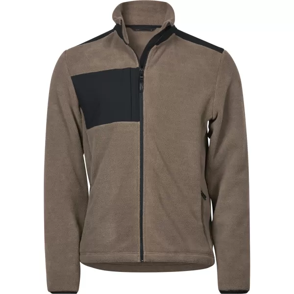  Pánská mikina Tee Jays | TJ 9120 CLAY/BLACK 
