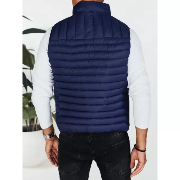  Pánská vesta DSTREET TMAVĚ MODRÁ 