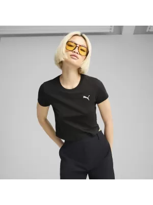 Dámské triko PUMA WARDROBE ESS BABY TEE 62974501 PUMA BLACK