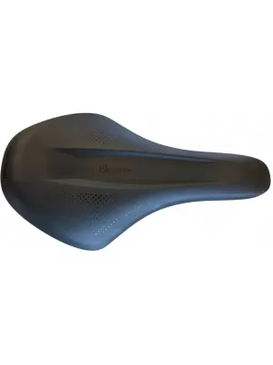 saddle Selle Royal SRX,261x247mm,UNITECH,steelBlackRail,blackCover, w/oKLS logo,30G0UR0002010