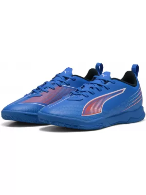 Dětské boty PUMA ULTRA 6 PLAY IT JR 10853801 ULTRA BLUE/WHITE/GLOWING RED