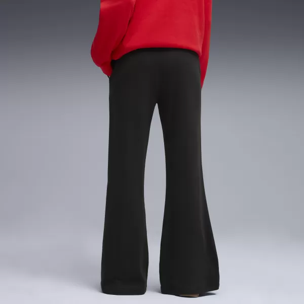  Dámské tepláky PUMA HER COMFORT HIGH-WAIST STRAIGHT PANTS FL OP 63301001 PUMA BLACK 