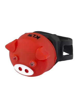 Osvětlení zadní KLS PIGGY, red RED