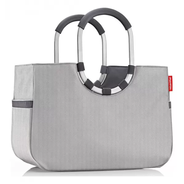  Kabelka REISENTHEL LOOPSHOPPER L HERRINGBONE GREY 