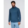 Pánský svetr OMBRE OM-SWTN-0163 DARK BLUE