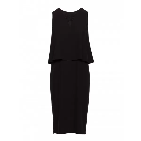  Dámské šaty STYLOVE S422 BLACK 