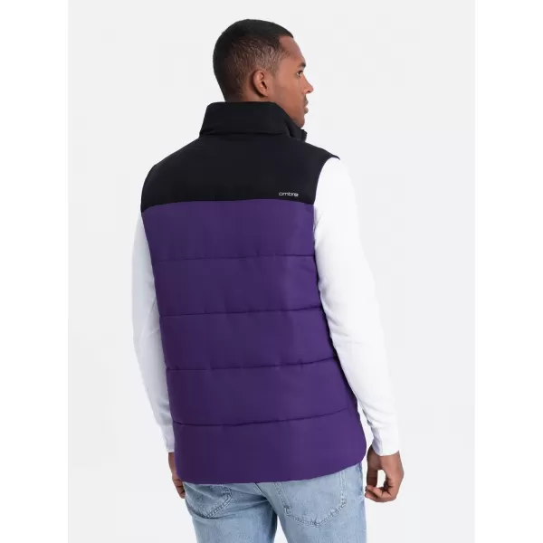  Pánská vesta OMBRE V63 VIOLET 