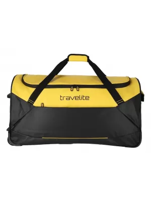 Taška TRAVELITE BASICS TROLLEY TRAVEL BAG BLACK/YELLOW