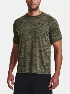 Pánské triko UNDER ARMOUR UA TECH 2.0 SS TEE 1326413-390 ZELENÁ