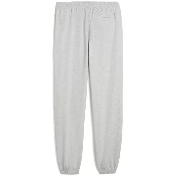  Pánské tepláky PUMA M GRAPHIC FRENCH TERRY JOGGER 52770304 LIGHT GRAY HEATHER 