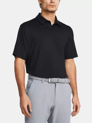 Pánské triko UNDER ARMOUR UA T2G POLO LB 1383255-001 ČERNÁ