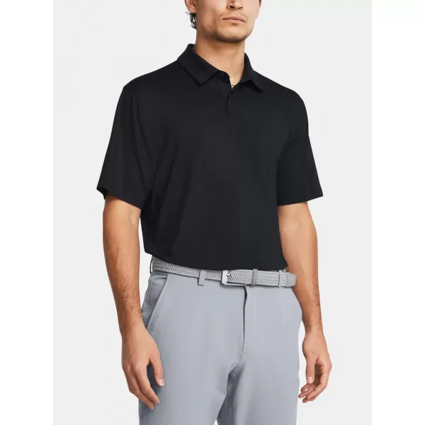  Pánské triko UNDER ARMOUR UA T2G POLO LB 1383255-001 ČERNÁ 