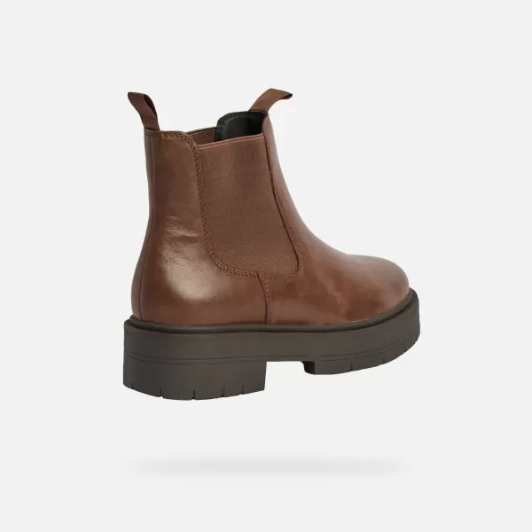  Dámské boty GEOX SPHERICA EC7 G009694 HNĚDÁ 