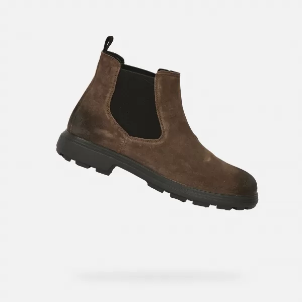  Pánské boty GEOX MEIERN G011420 HNĚDÁ 