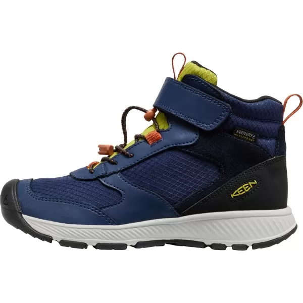  Dětské zimní boty KEEN SKUA MID WP NAVAL ACADEMY/ROGUE GREEN 