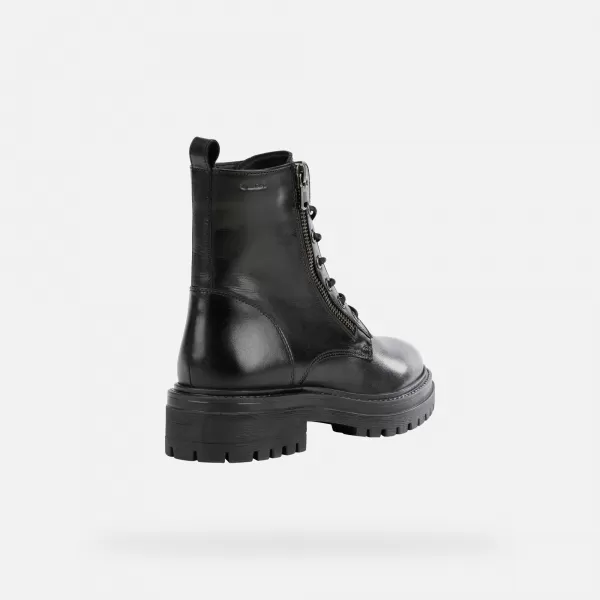  Dámské boty GEOX IRIDEA G004094 ČERNÁ 