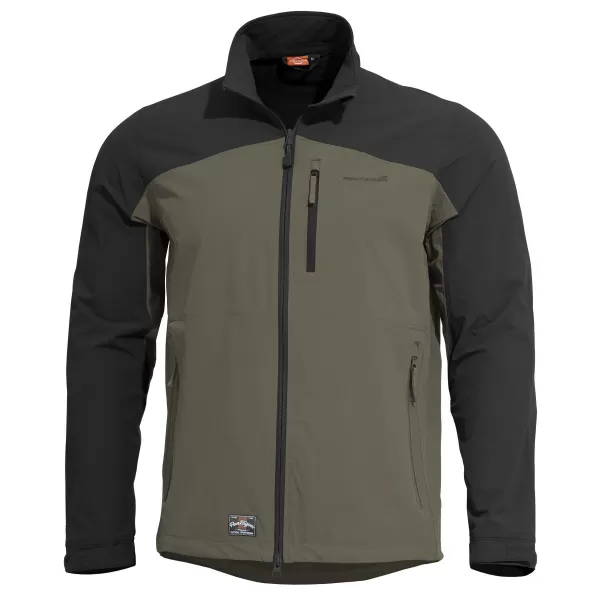  Bunda PENTAGON ELITE LIGHT SOFTSHELL JACKET K08044 BROWN GREY/MIX 
