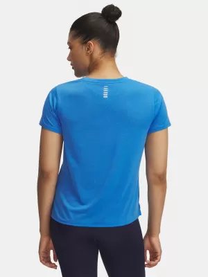 Dámské triko UNDER ARMOUR UA LAUNCH SHORTSLEEVE 1382434-402 MODRÁ