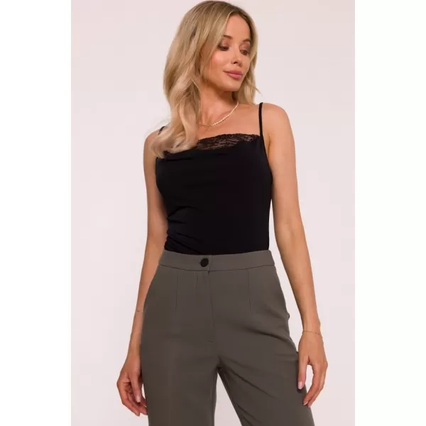  Dámské kalhoty STYLOVE S418 KHAKI 