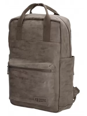 Batoh ENRICO BENETTI ROTTERDAM 13 NOTEBOOK BACKPACK MEDIUM TAUPE
