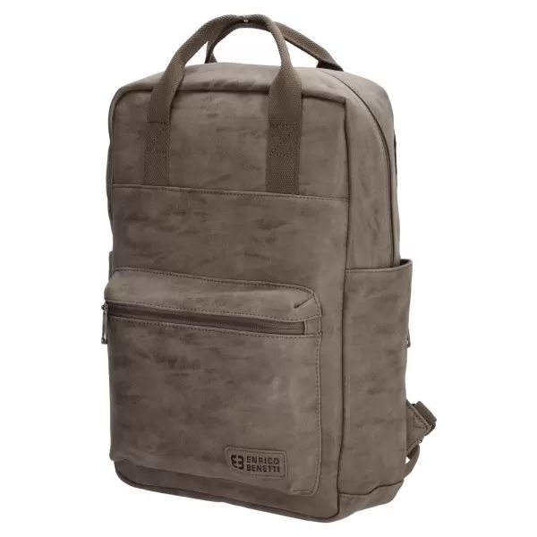  Batoh ENRICO BENETTI ROTTERDAM 13 NOTEBOOK BACKPACK MEDIUM TAUPE 