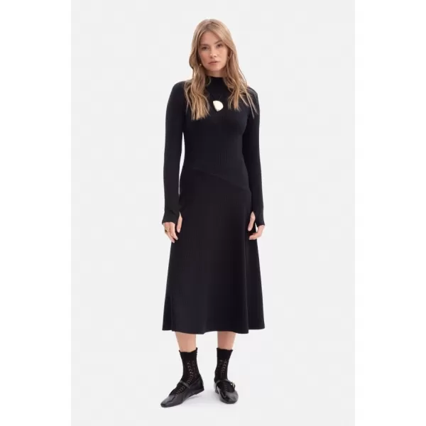  Dámské šaty BEWEAR B299 BLACK 