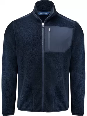 Pánská fleecová mikina CUTTER & BUCK | CASCADE SHERPA MEN DARK NAVY