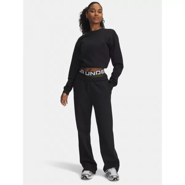  Dámské sportovní kalhoty UNDER ARMOUR UA ICON VIDA FLC PANT 6004853-003 ČERNÁ 