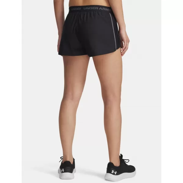  Dámské kraťasy UNDER ARMOUR TECH PLAY UP SHORTS 1389882-001 černá 