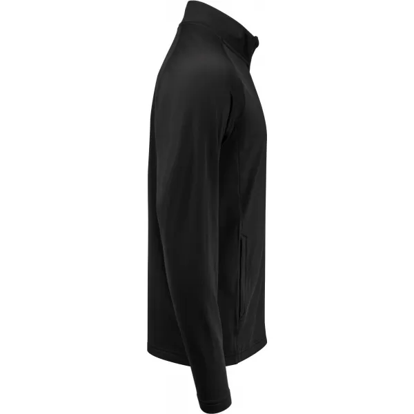  Pánská fleecová mikina CUTTER & BUCK | ADAPT FZ JACKET MEN BLACK 