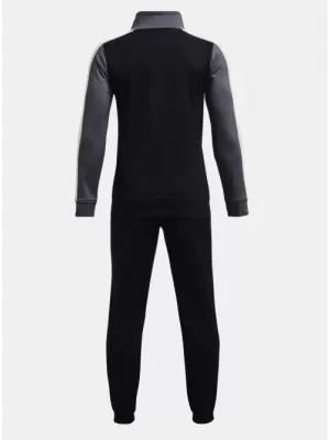 Chlapecká souprava UNDER ARMOUR UA RIVAL CB KNIT TRACK SUIT 1373978-044 ŠEDÁ